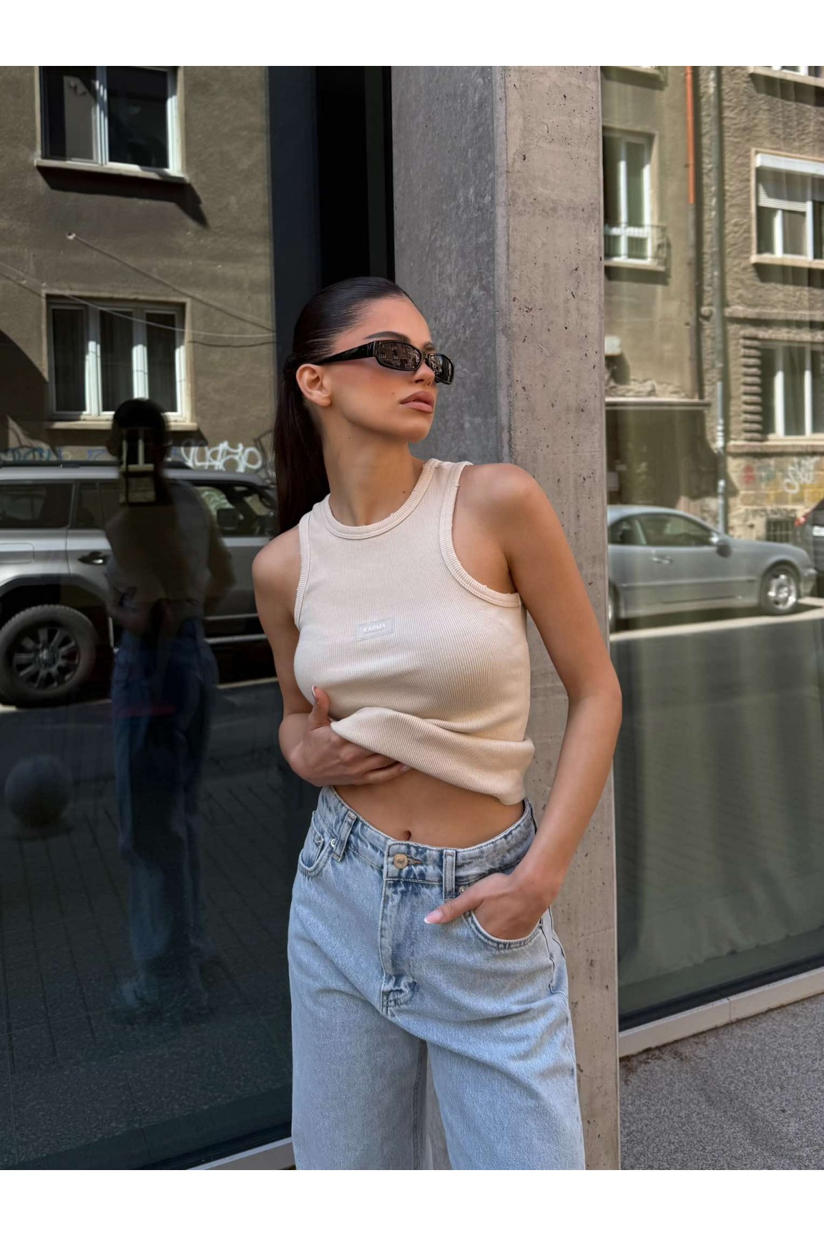 Топ Triumph / Beige satin Топ Triumph / Beige satin