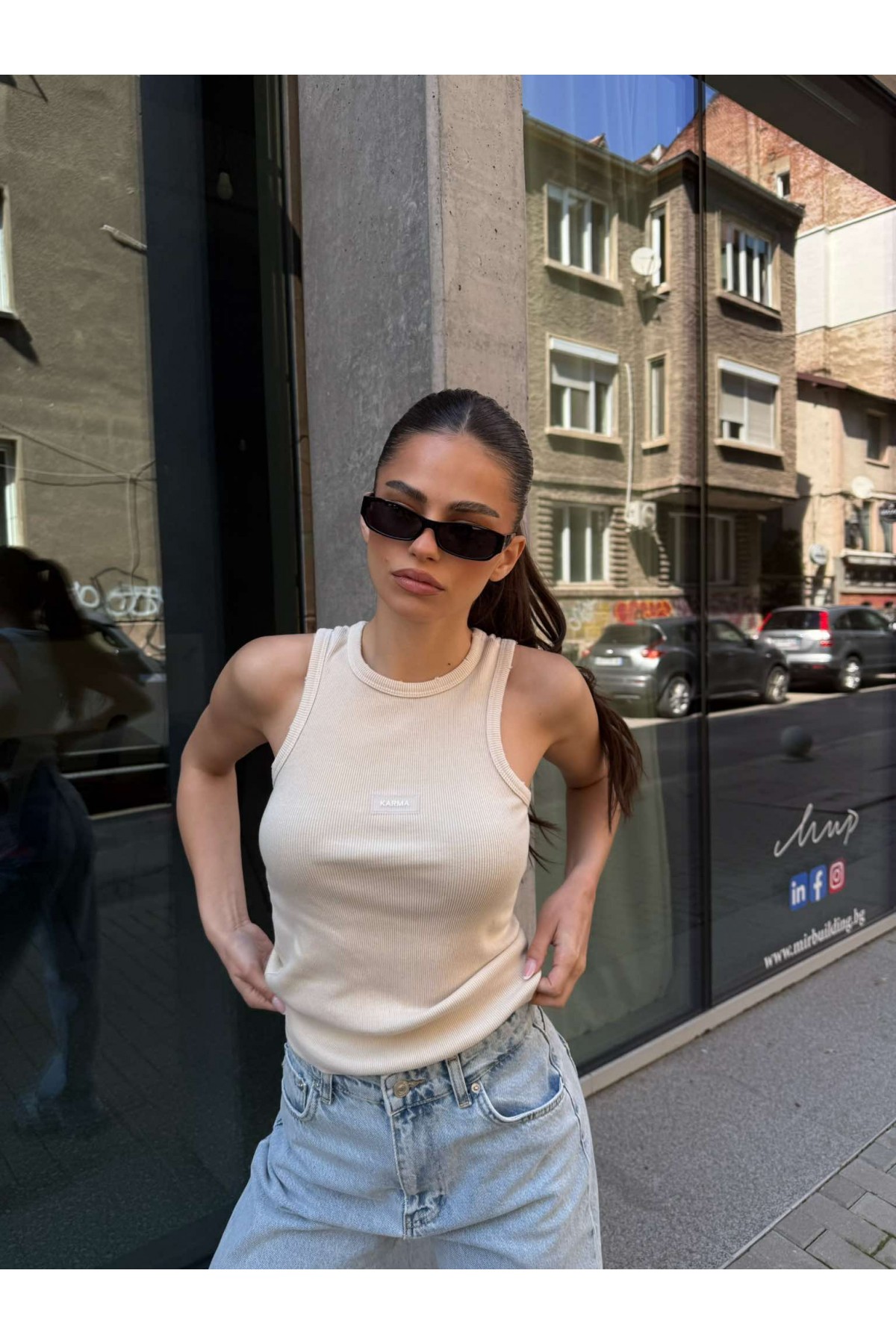 Топ Triumph / Beige satin Топ Triumph / Beige satin