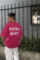 T-shirt KARMA BABY / Super Pink T-shirt KARMA BABY / Super Pink