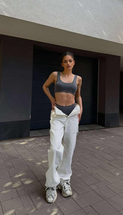 Seamless Underwear / Light Grey Seamless Underwear / Light Grey