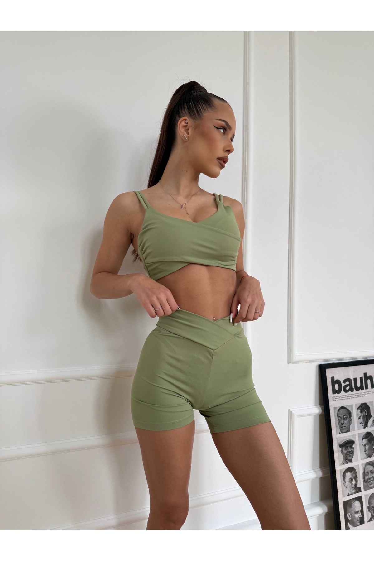 Set Stay Fit Short / Matcha