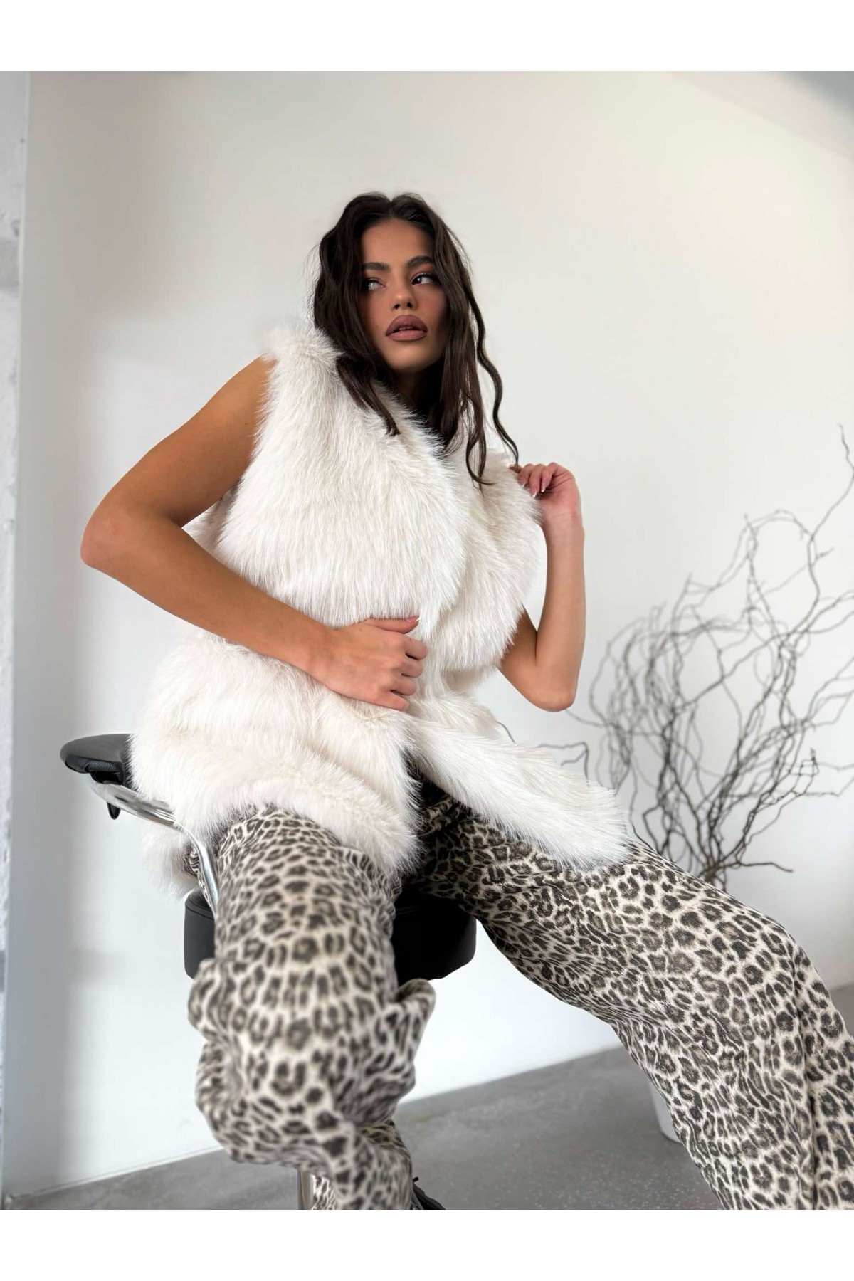 Елек Fluffy Puffy / Sugar Елек Fluffy Puffy / Sugar