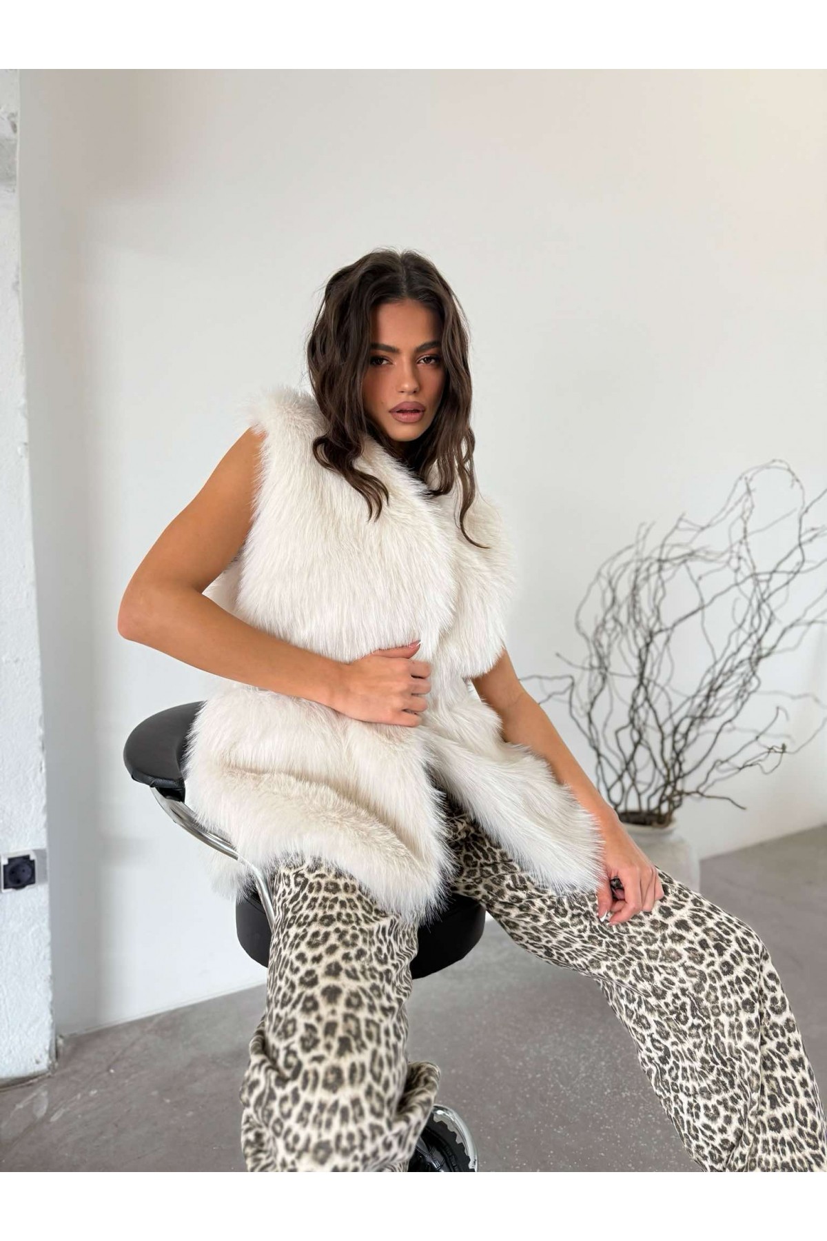 Елек Fluffy Puffy / Sugar Елек Fluffy Puffy / Sugar