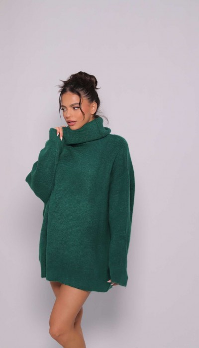 Мека туника No Caption Needed Dark Jungle Green Мека туника No Caption Needed Dark Jungle Green