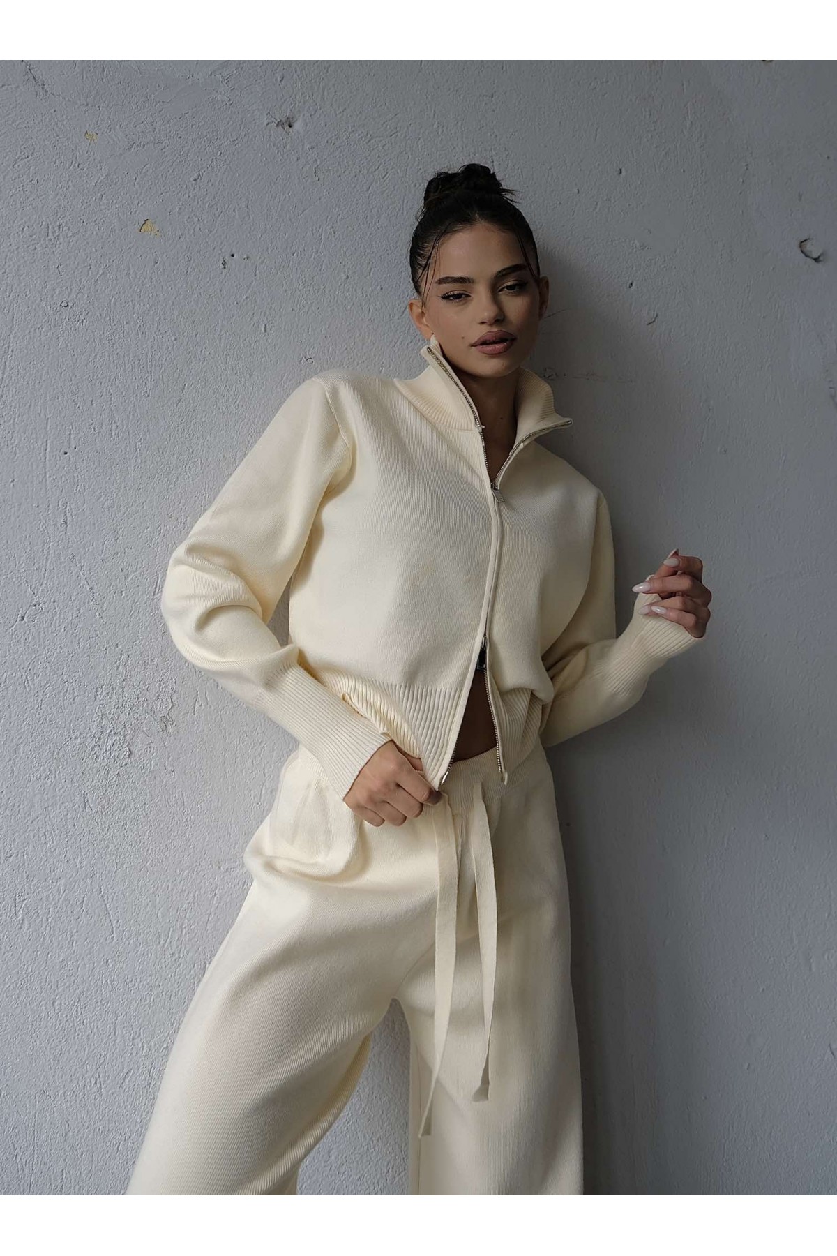 Сет плетиво Heart Tell / Ecru