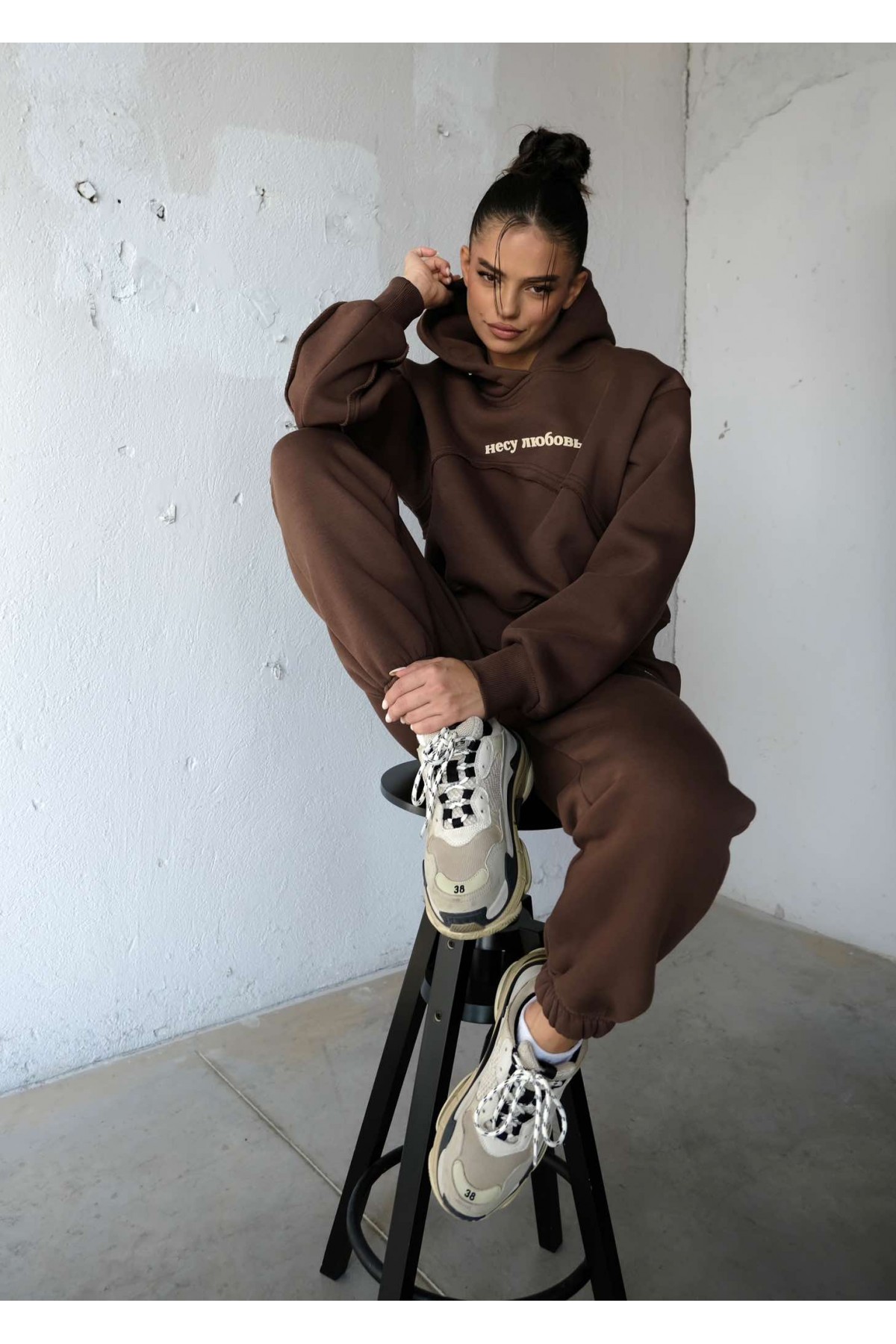 Топъл сет Несу Любовь / Brown biscuit