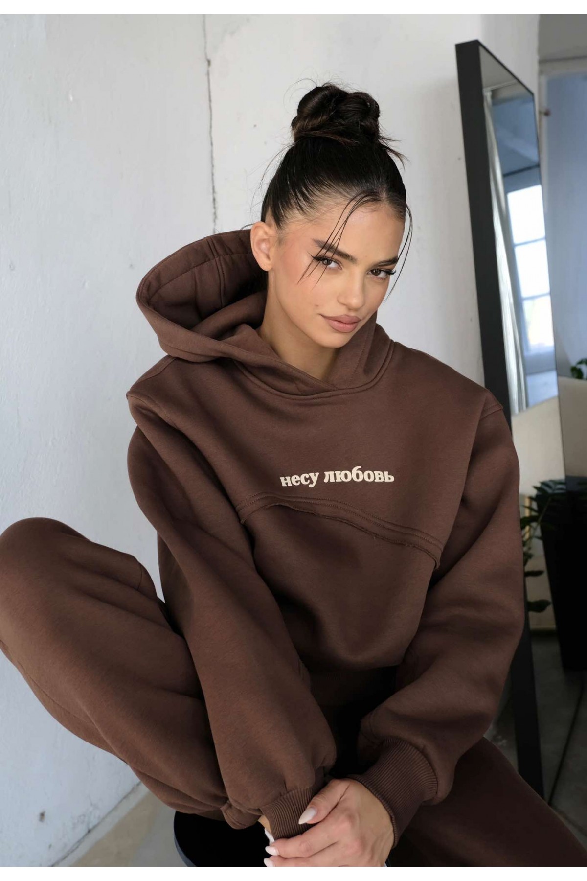 Топъл сет Несу Любовь / Brown biscuit