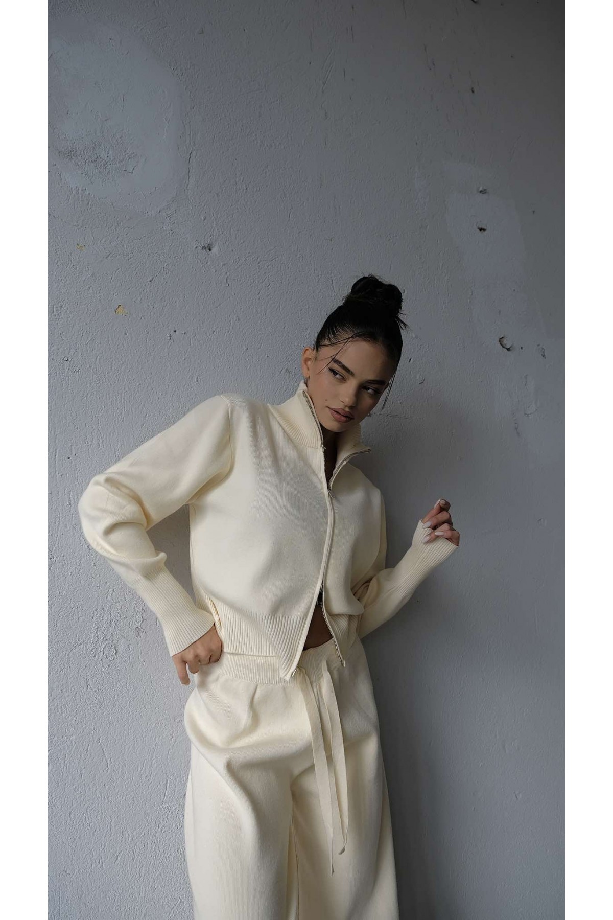 Сет плетиво Heart Tell / Ecru