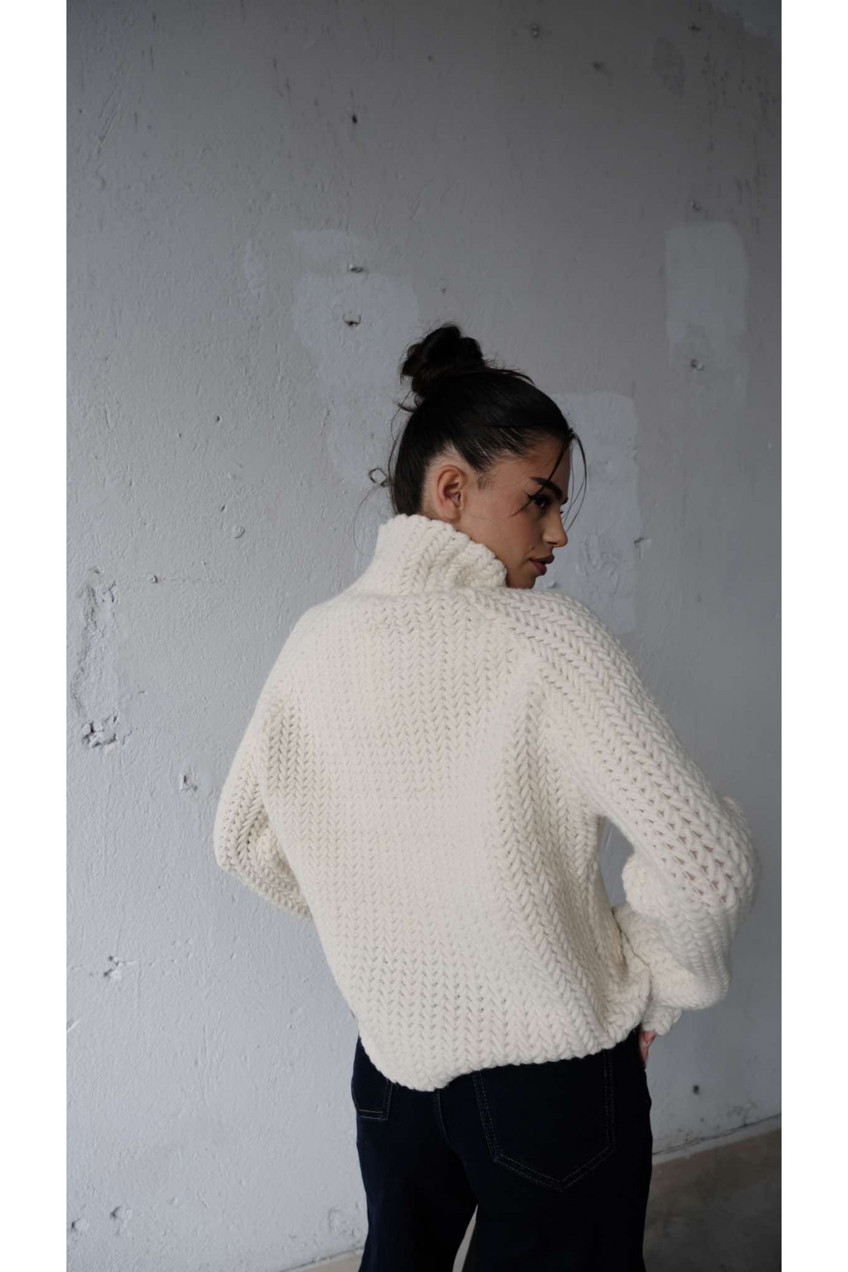 Пуловер Worth the wait / Ecru