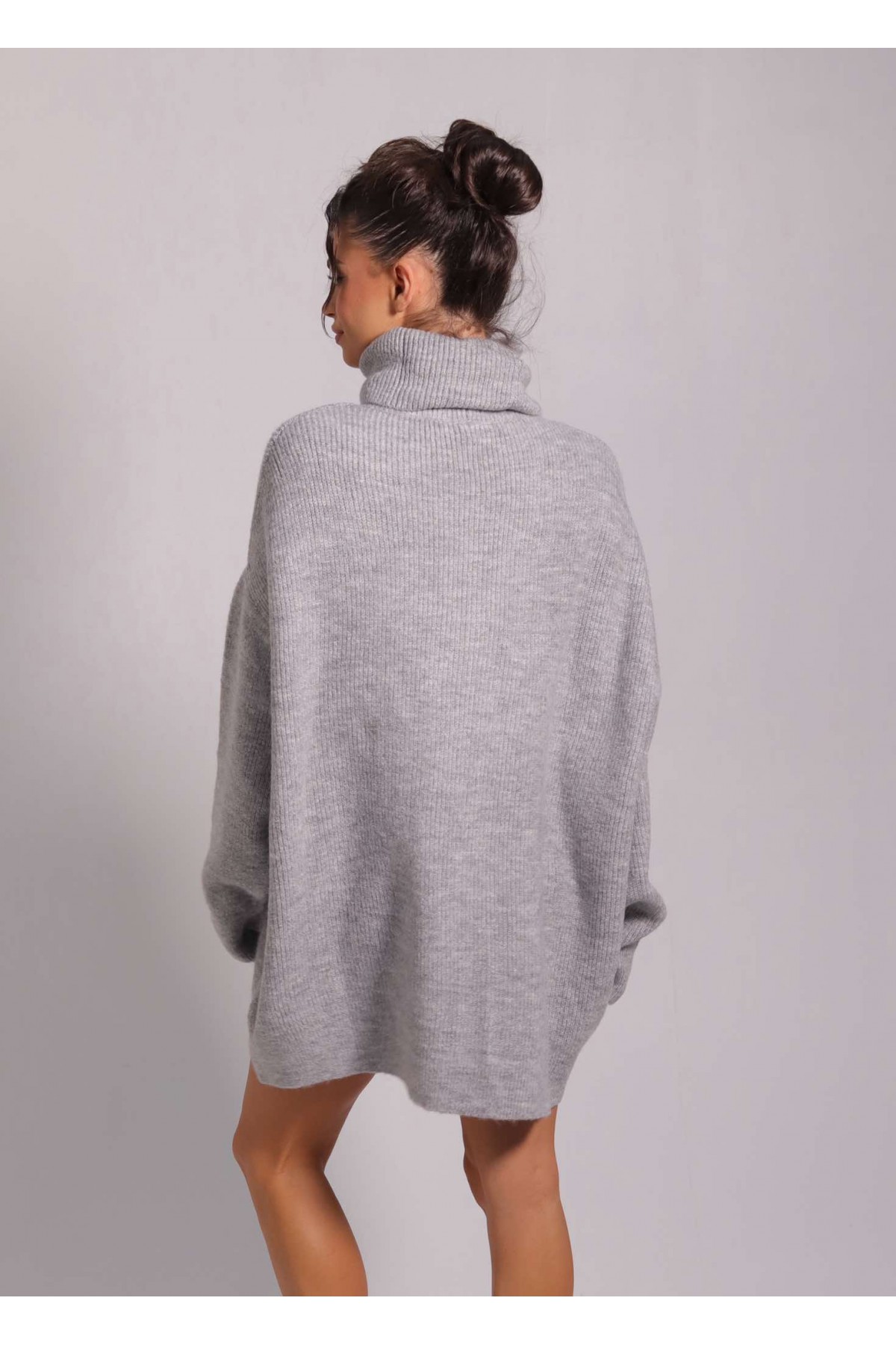 Мека туника No Caption Needed Light Grey