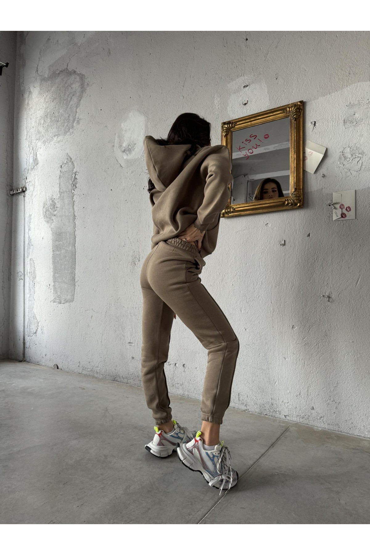 Ватиран сет Будь Собой / Matte Olive Green