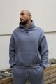 Мъжки ватиран сет Relaxed Fit / Misty Grey