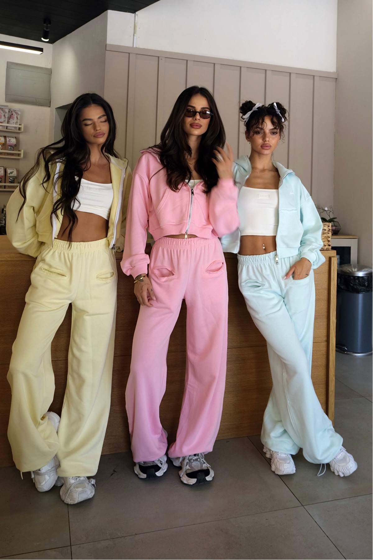 Сет от 3 части ORIGINAL / Pastel yellow