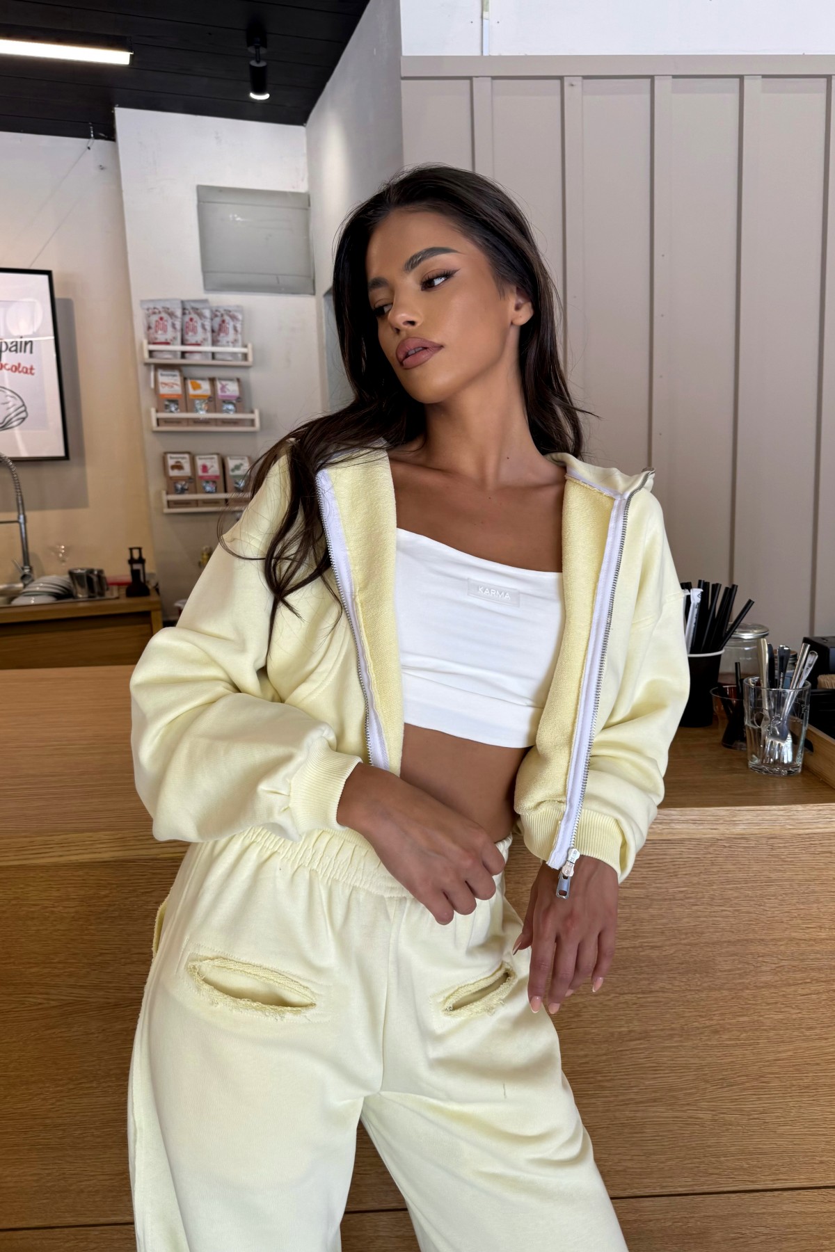 Сет от 3 части ORIGINAL / Pastel yellow