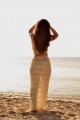 Плажен сет Just a mermaid girl / Pastel yellow