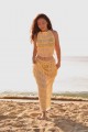 Плажен сет Just a mermaid girl / Pastel yellow