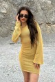 Рокля Tropics / Mustard