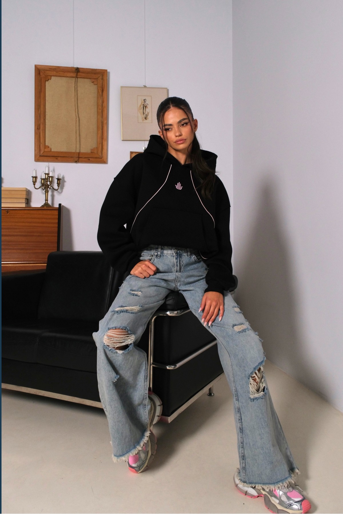 Hoodie GOOD KARMA / Black