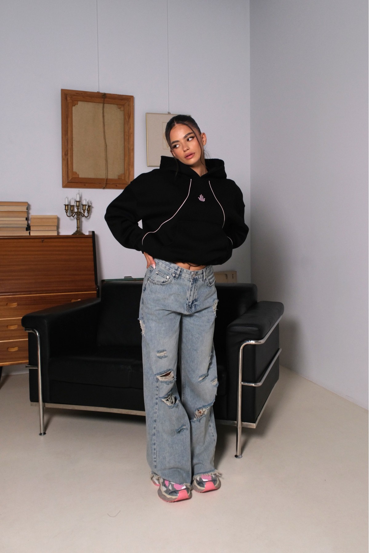 Hoodie GOOD KARMA / Black