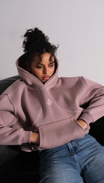 Hoodie GOOD KARMA / Dusty Violet Hoodie GOOD KARMA / Dusty Violet