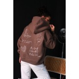 Hoodie IN A DREAM / Cocoa