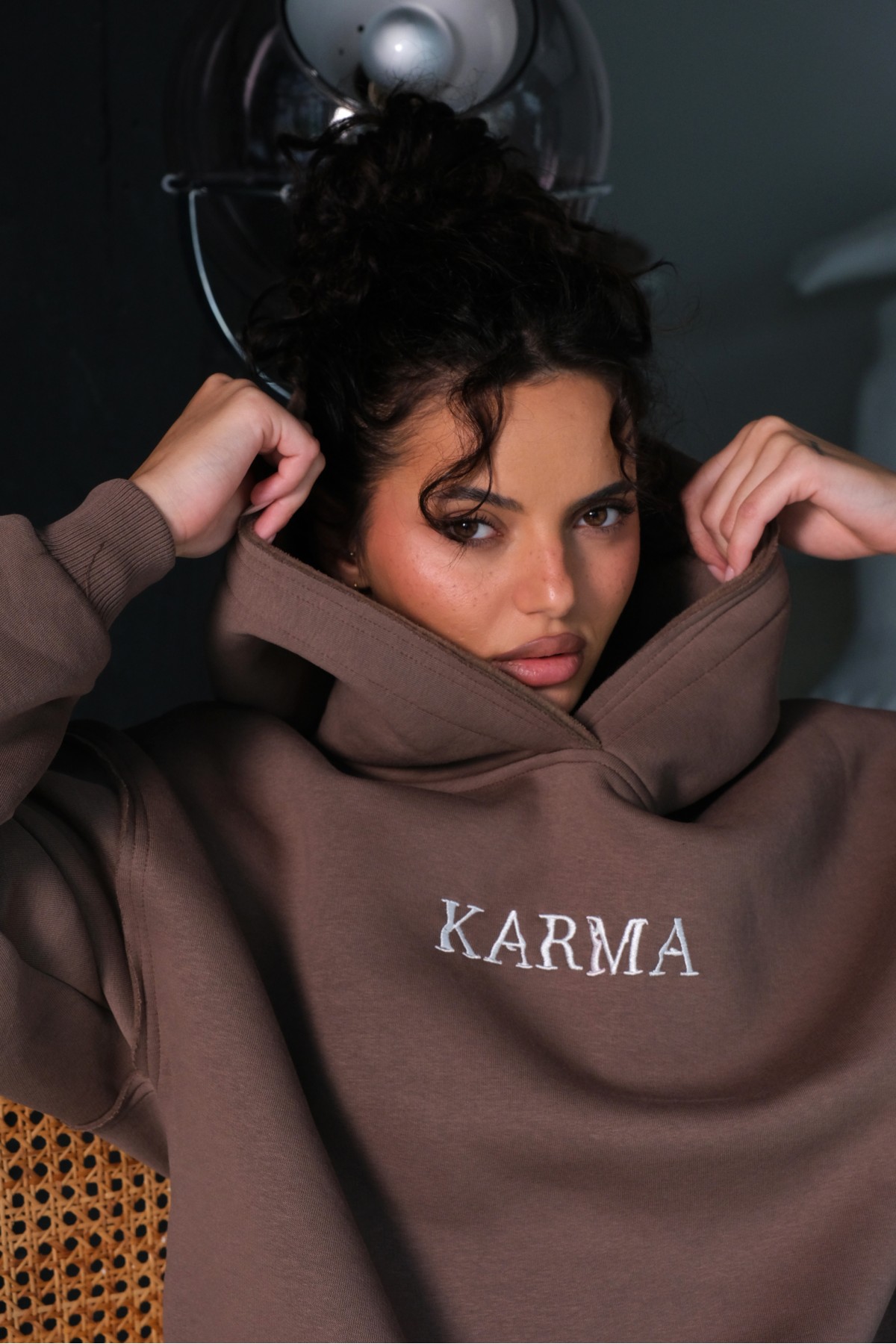 Hoodie IN A DREAM / Cocoa