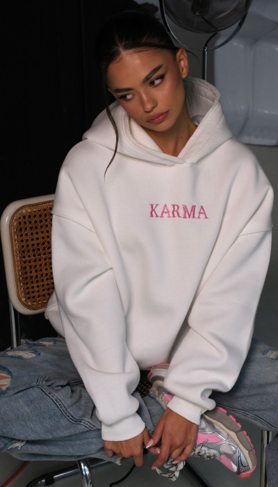 Hoodie IN A DREAM / White, white