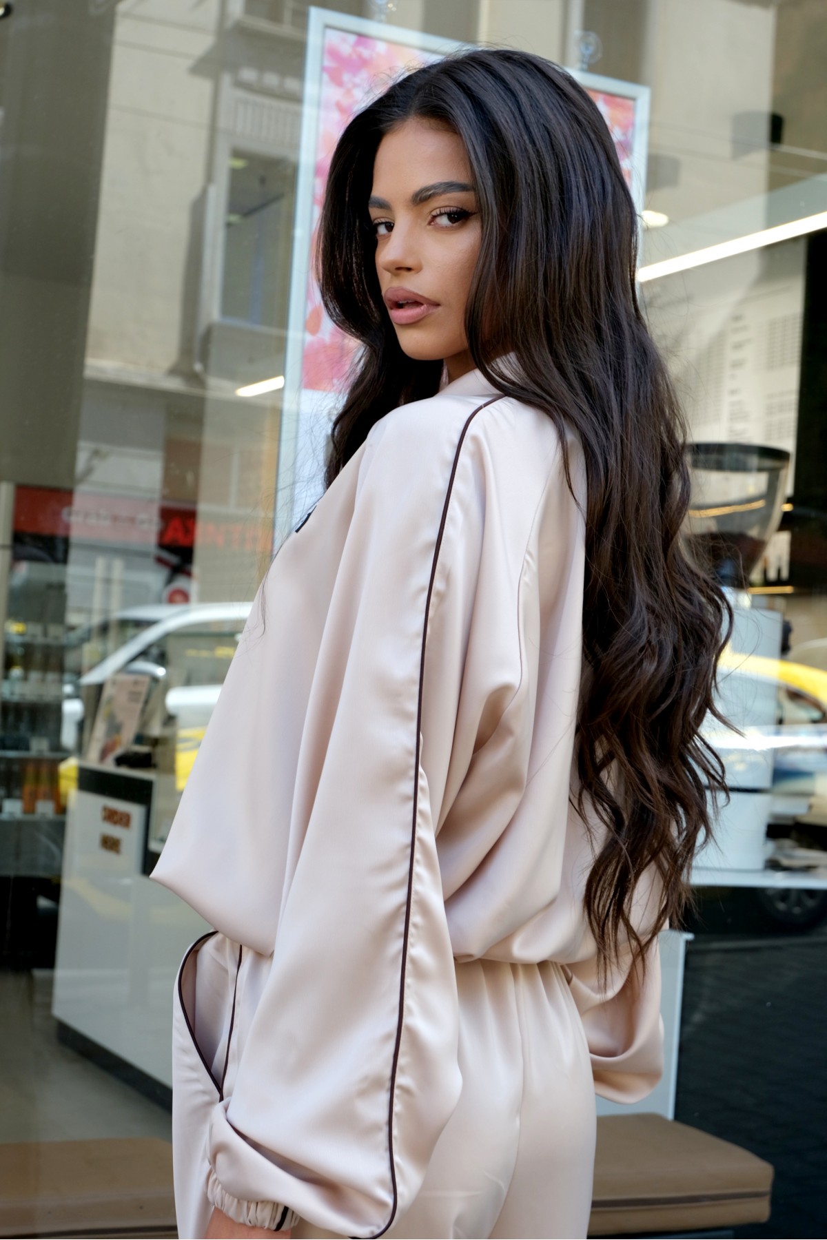 Set Luxe Satin / Champagne