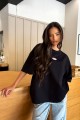 T-shirt Signature by KARMA / All Black