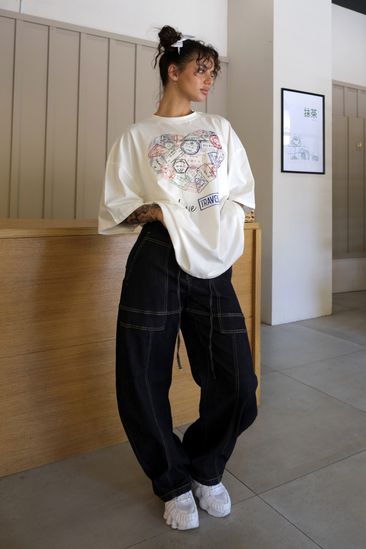 T-shirt Travel / Off White T-shirt Travel / Off White