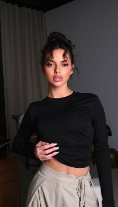 Блуза Stay Mine / Jet Black Блуза Stay Mine / Jet Black