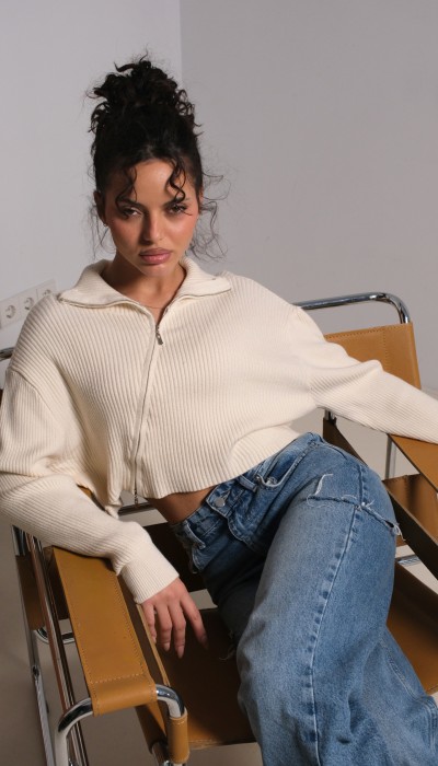 Пуловер Stay Cozy / Vanilla Cream Пуловер Stay Cozy / Vanilla Cream