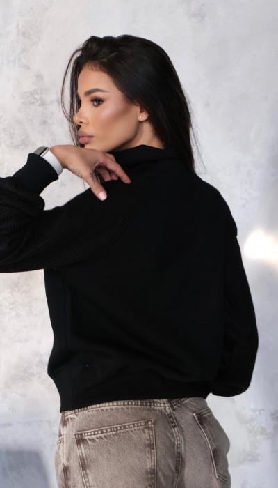 Суитшърт All I Need / Midnight Black