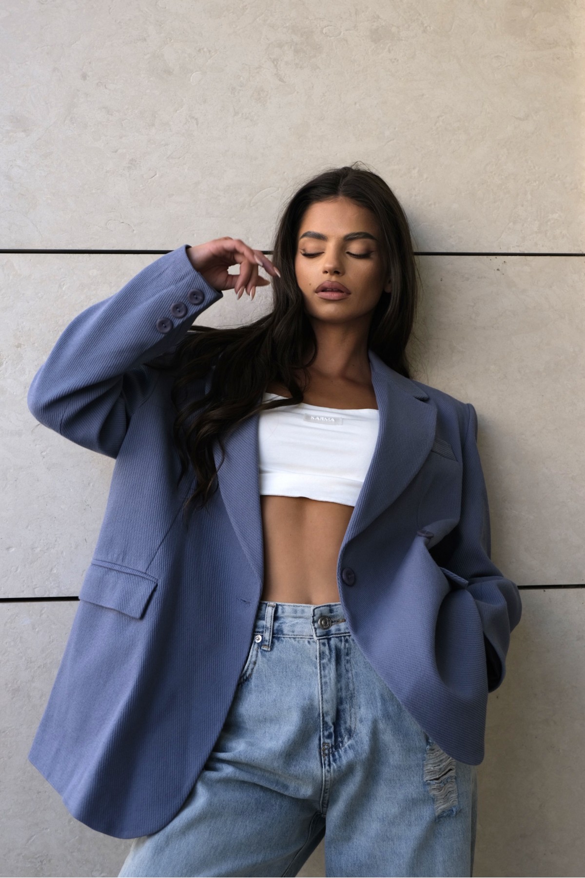 Блейзър Always a Pleasure / Dusty Blue