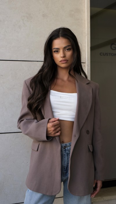 Блейзър Always a Pleasure / Mocha Taupe Блейзър Always a Pleasure / Mocha Taupe