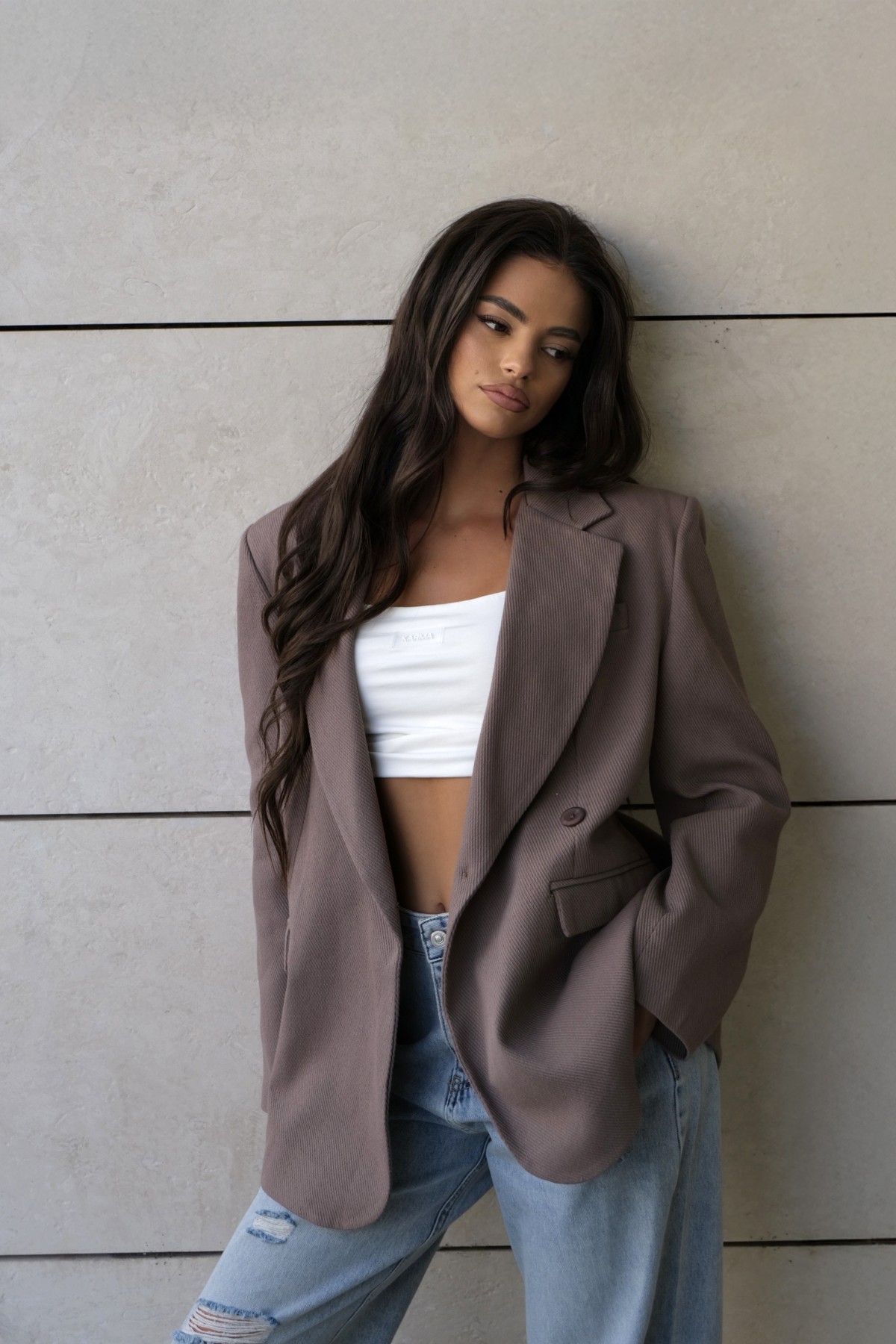 Блейзър Always a Pleasure / Mocha Taupe