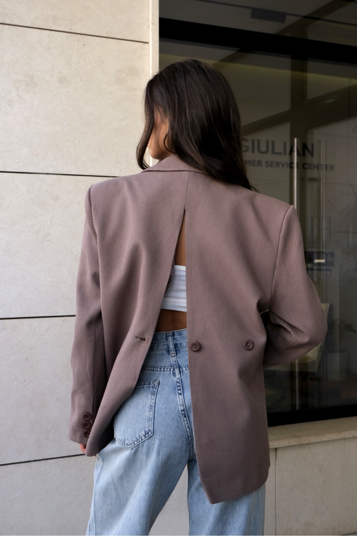 Блейзър Always a Pleasure / Mocha Taupe