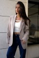 Блейзър Falling for You / Soft Beige Блейзър Falling for You / Soft Beige