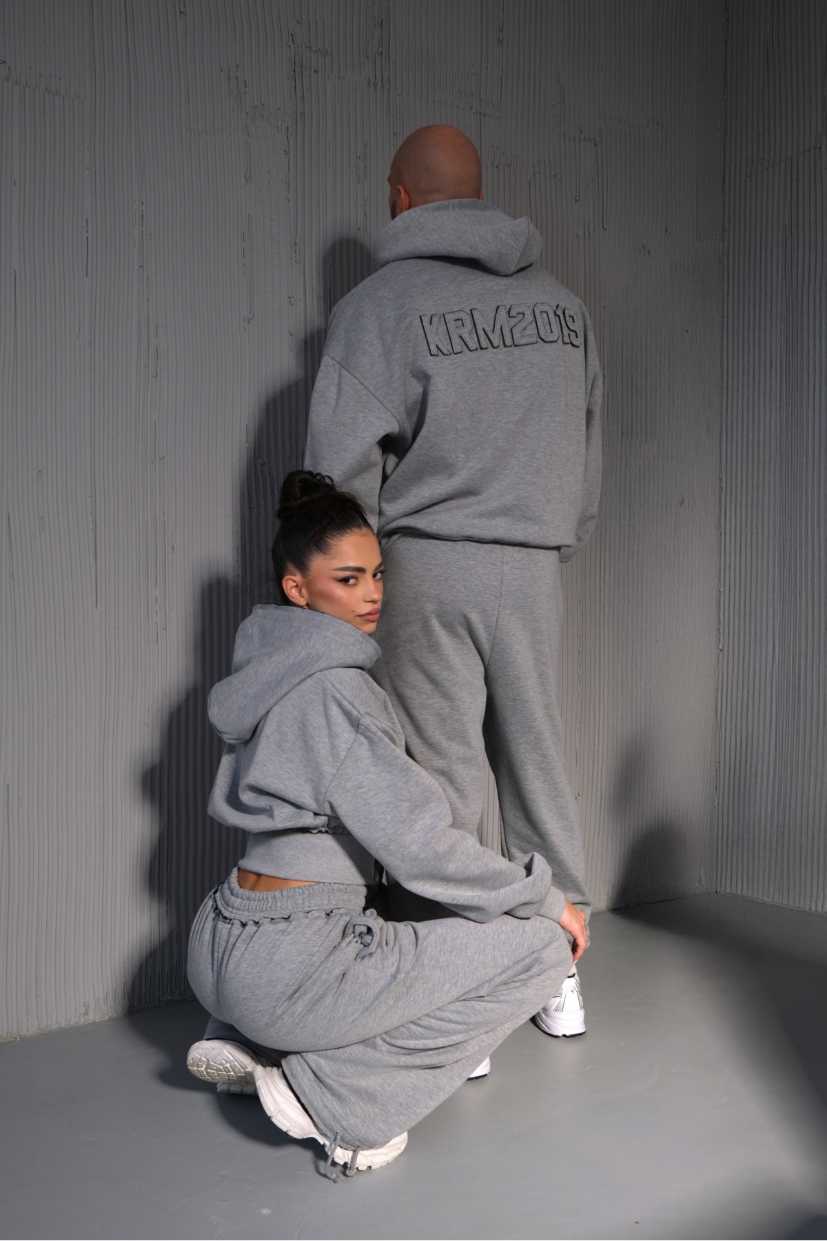 Мъжки сет KRM 2019 / Grey Melange