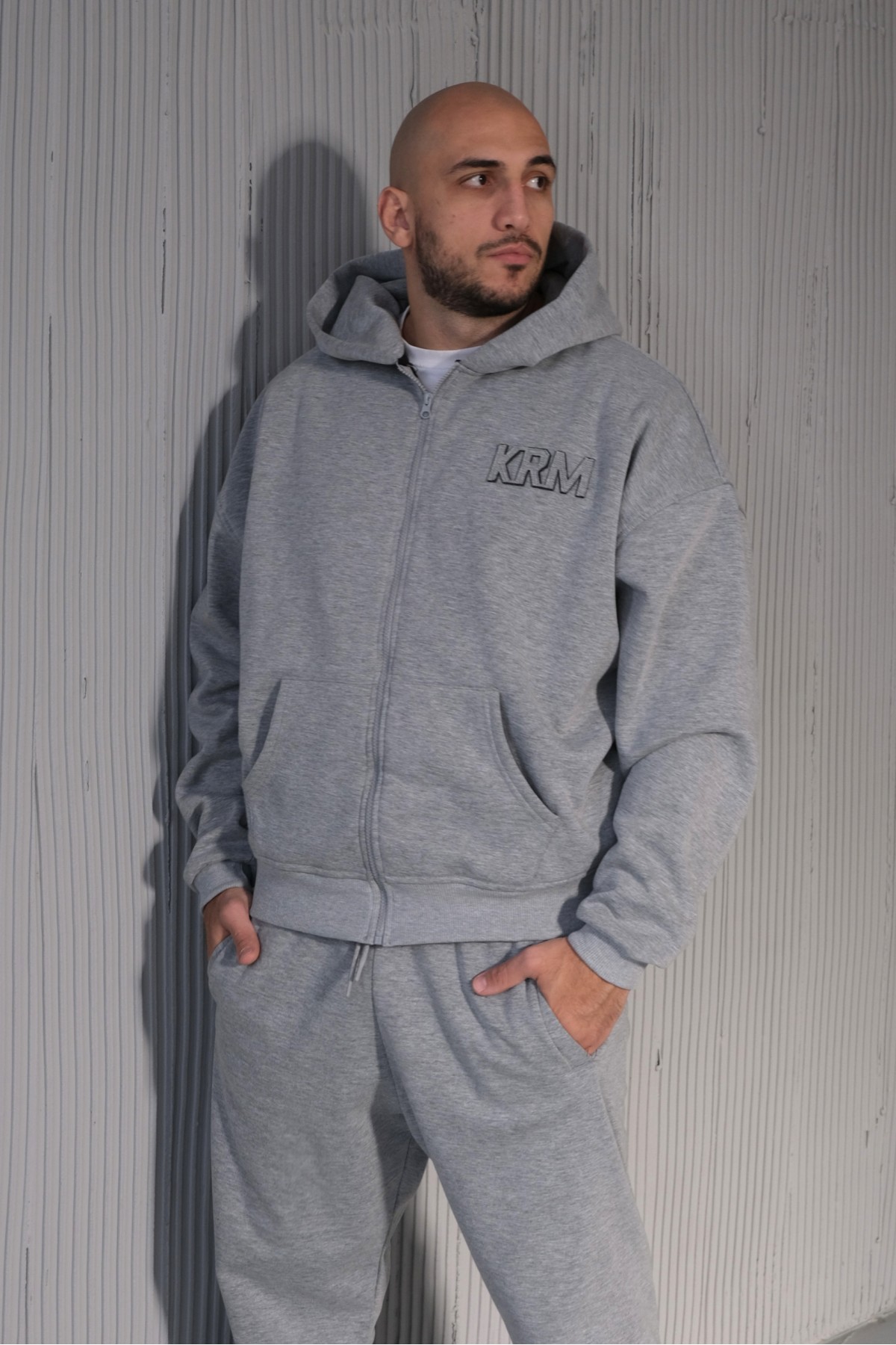 Мъжки сет KRM 2019 / Grey Melange