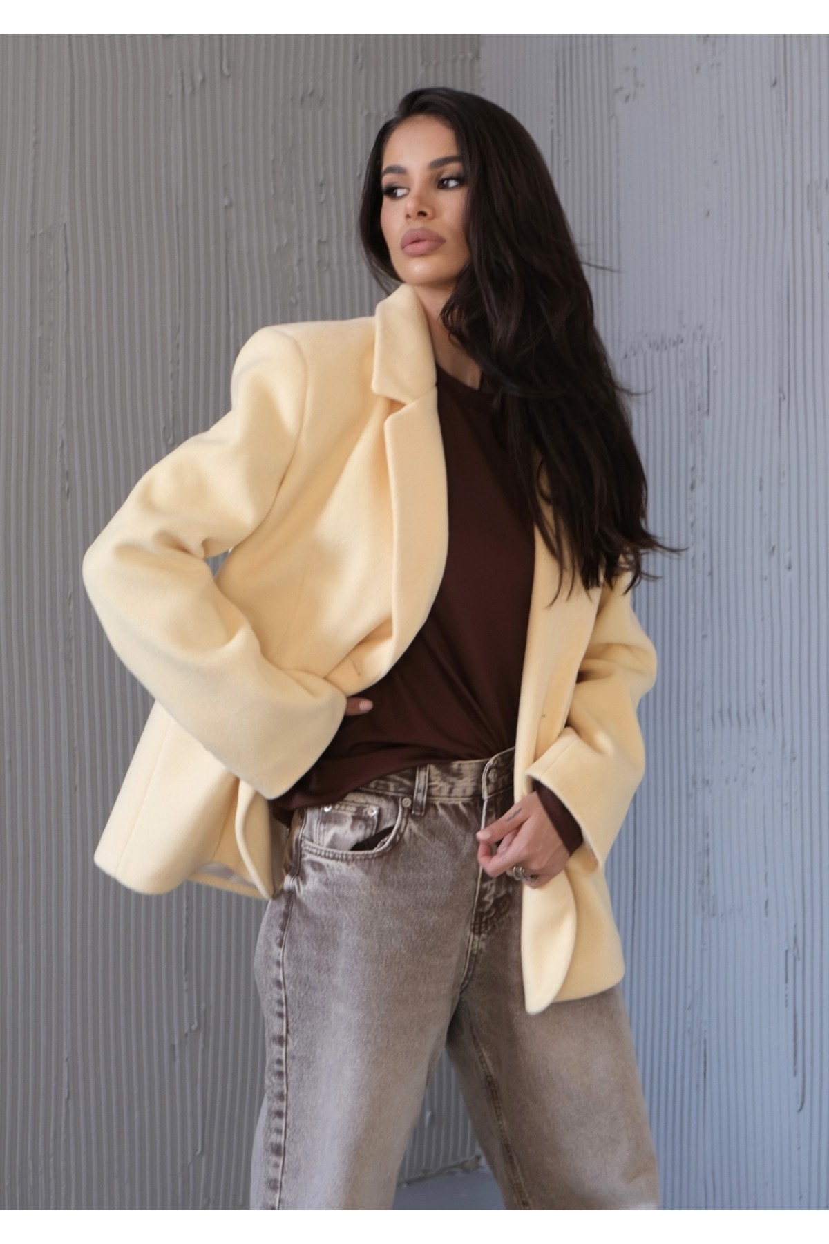 Блейзър All kinds of happy / Yellow