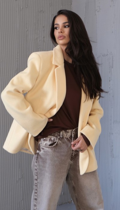 Блейзър All kinds of happy / Yellow