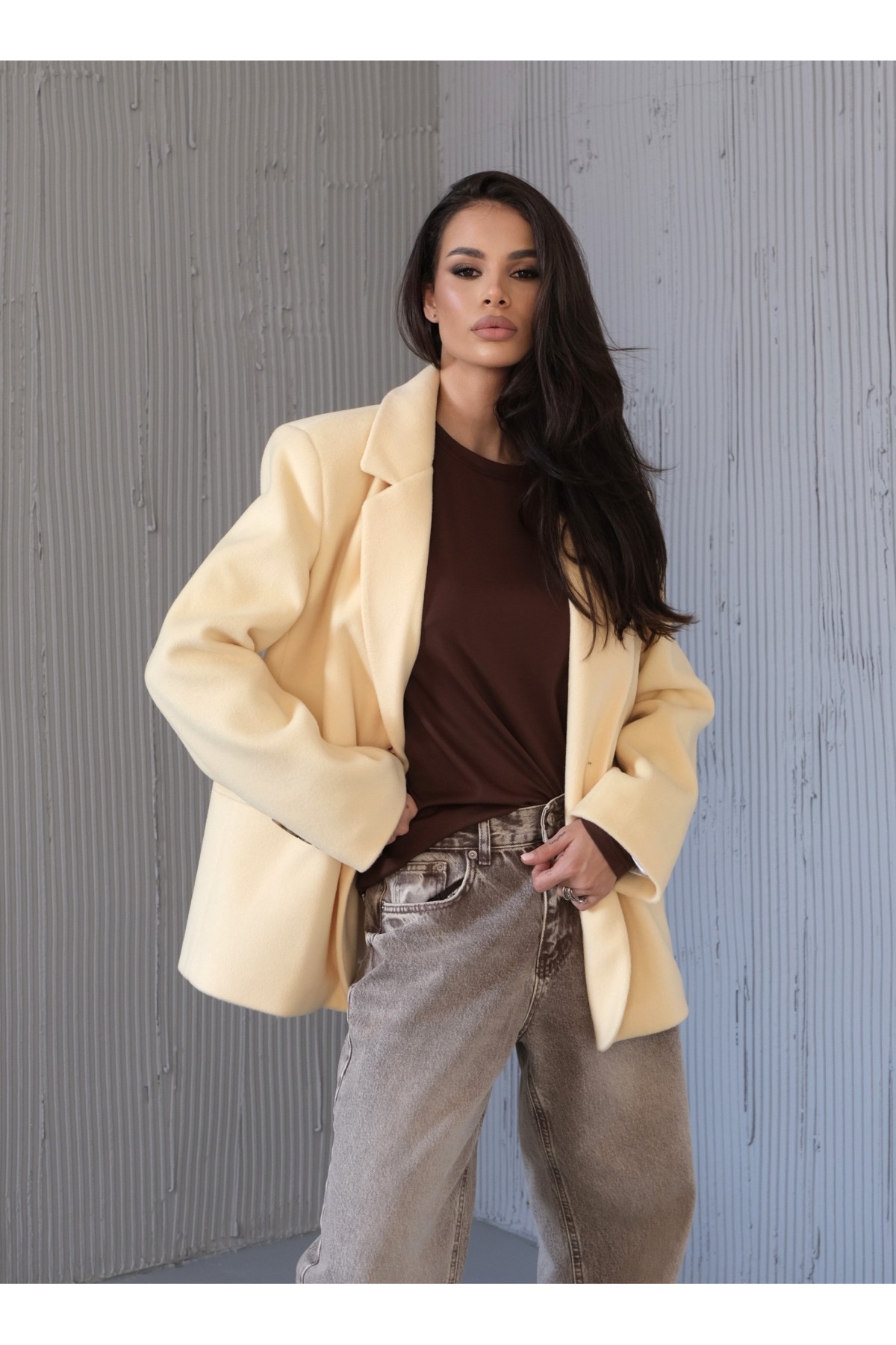 Блейзър All kinds of happy / Yellow