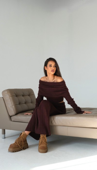 Сет Coffee dates / Burgundy