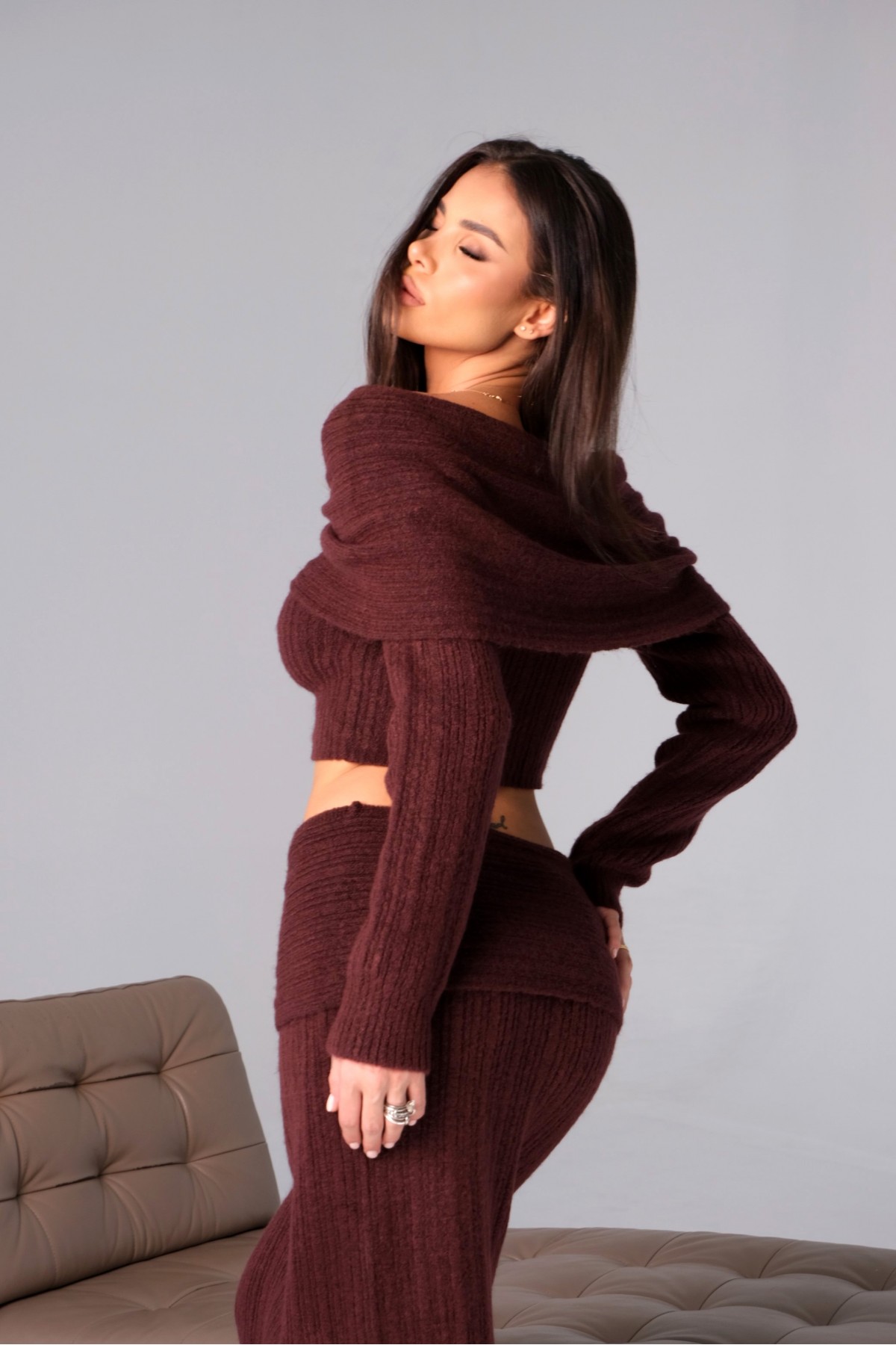 Сет Coffee dates / Burgundy