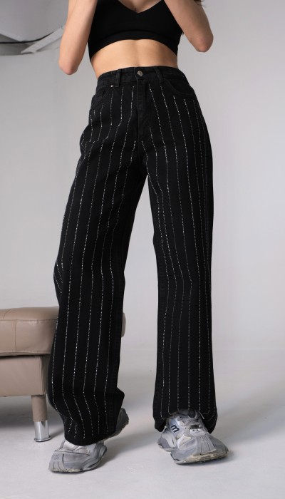 The Black Shinny Jeans