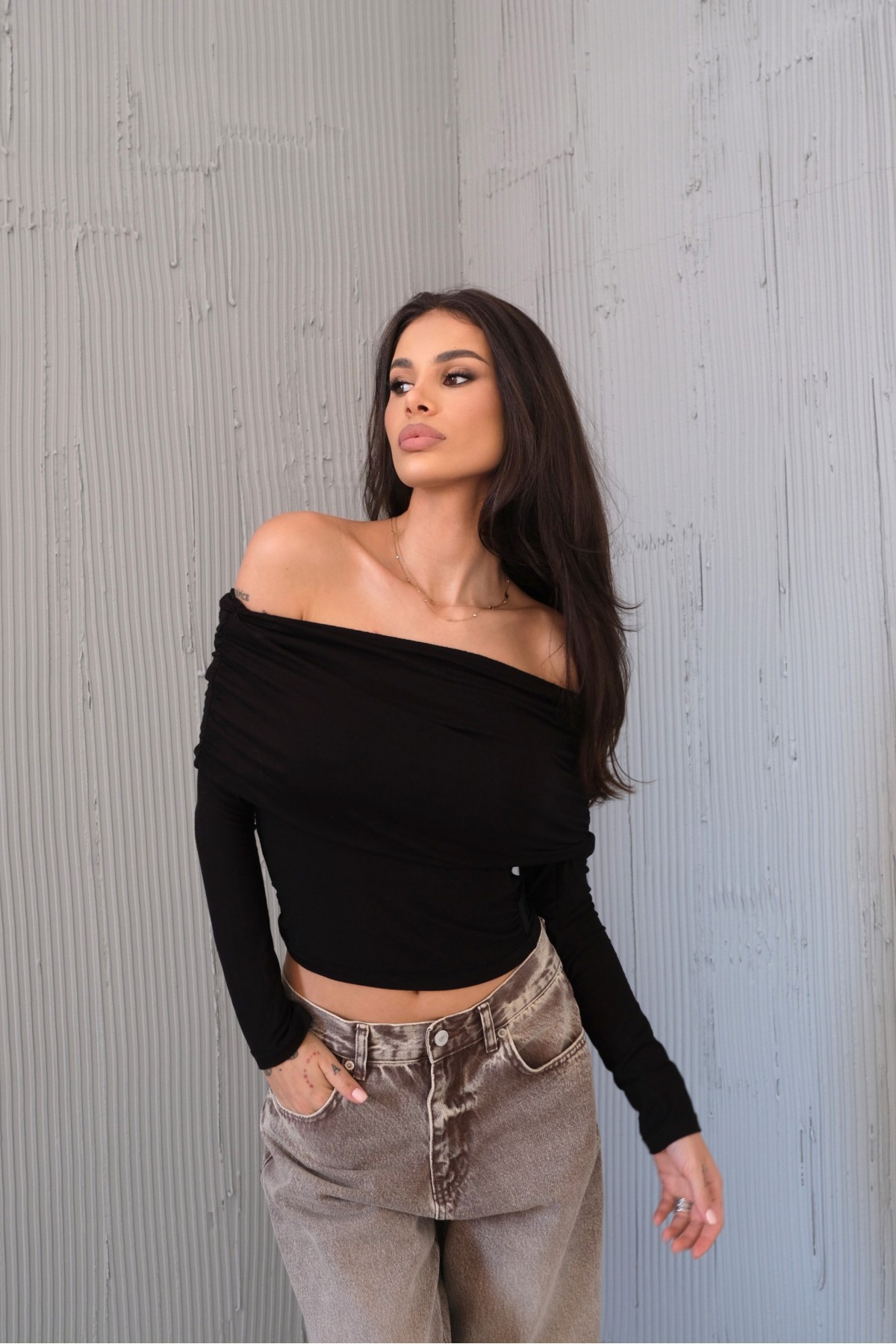 Блуза Especially Designed / Black