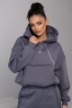 Hoodie GOOD KARMA / Misty Grey