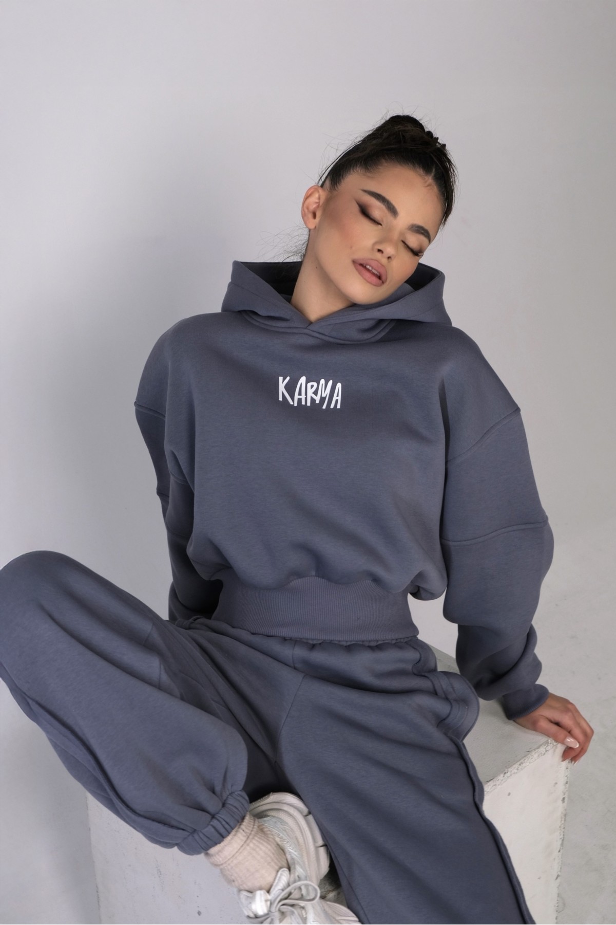 KARMA Cozy set / Misty Grey