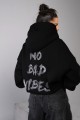 Hoodie NO BAD VIBES / Black